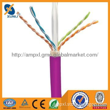 Indoor/outdoor used CAT5e/CAT6 LAN Cable with CU/CCA/CCS